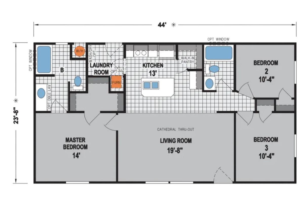 The Californian Series The Montebello by Skyline Homes